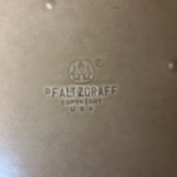 Pfaltzgraff 10 in plate. Folk art pattern - Picture 3 of 3